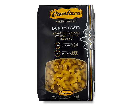 Вироби макаронні Cantare Cellentani
