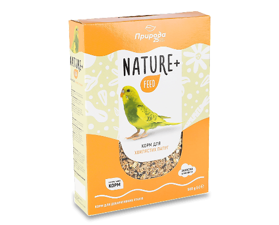 Корм для хвилястих папуг «Природа» Nature+ feed