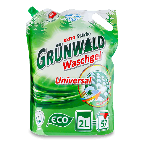 Гель для прання Grunwald Eco Universal для кольорових і білих речей