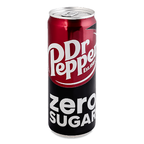Напій Dr.Pepper Зеро безалкогольний газований з/б