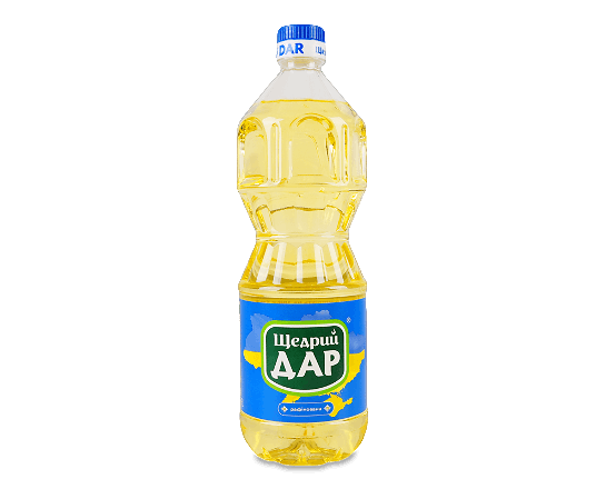 Олія соняшникова «Щедрий Дар» рафінована дезодорована