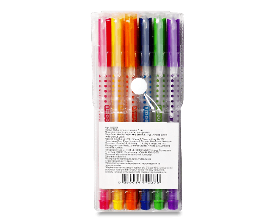 Набір ручок кулькових 6шт LW9