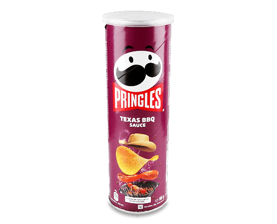 Снек пікантний Pringles Техаське барбекю