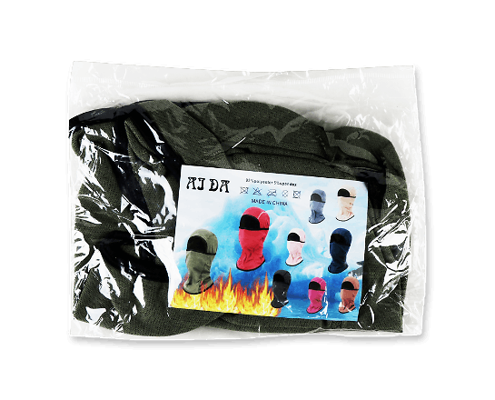 Шапка-балаклава 35х27 см в асортименті D11_72