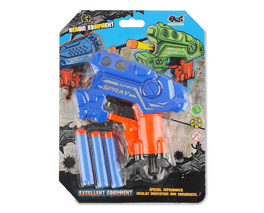 Іграшка Бластер + 3 стріли Турбо в асортименті