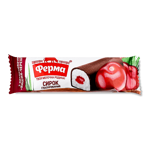 Сирок глазурований Ферма вишня-черешня 23%
