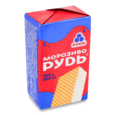 Морозиво Рудь брикет