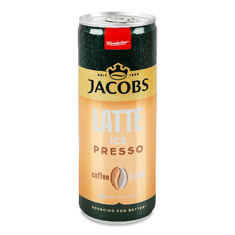 Напій молочний Jacobs Icepresso Latte з кавою з/б