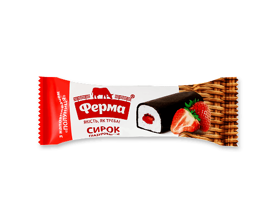 Сирок глазурований Ферма полуниця 23%
