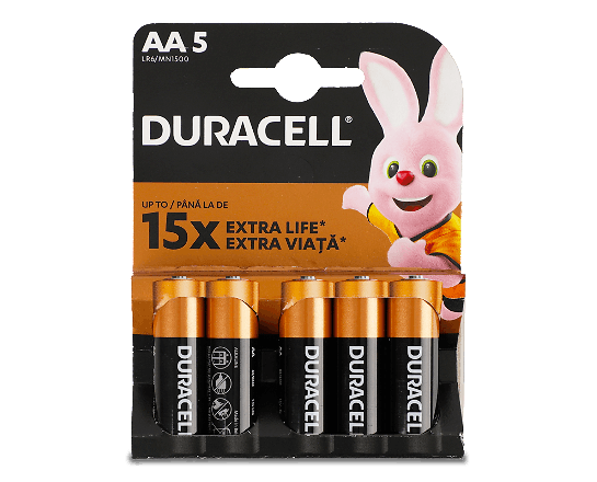 Батарейки Duracell AА LR6 MN1500