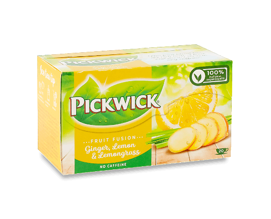 Чай фруктово-трав'яний Pickwick імбир-лемонграс