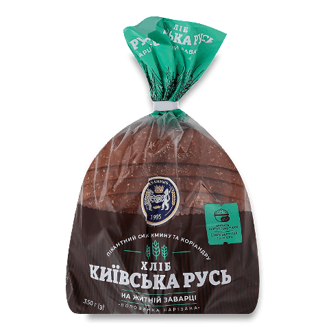 Хліб «Кулиничі» «Київська Русь» половинка нарізаний