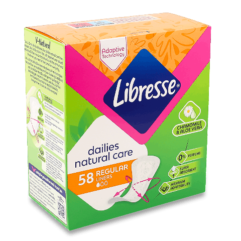 Прокладки щоденні Libresse Natural Care Normal