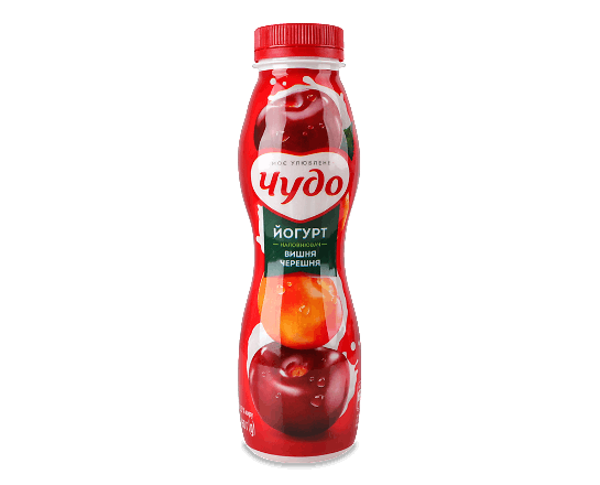 Йогурт «Чудо» вишня-черешня 2,5%