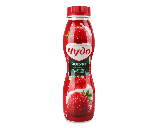 Йогурт «Чудо» полуниця-суниця 2,5%