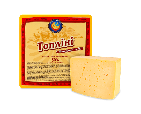 Продукт сирний Молочний шлях Топліні 50%