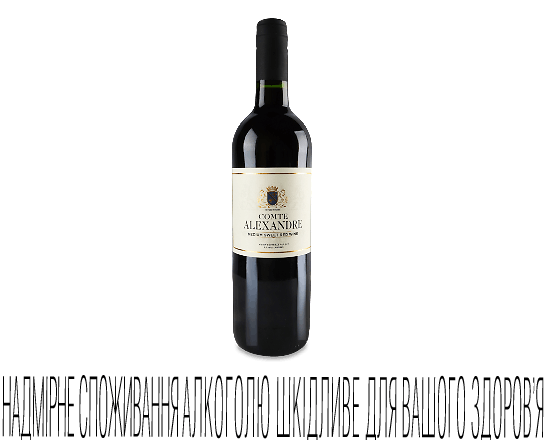 Вино Comte Alexandre червоне напівсолодке