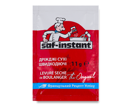 Дріжджі Saf-instant швидкодіючі сухі