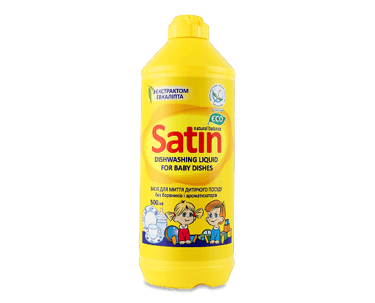 Засіб для миття дитячого посуду Satin Natural Balance