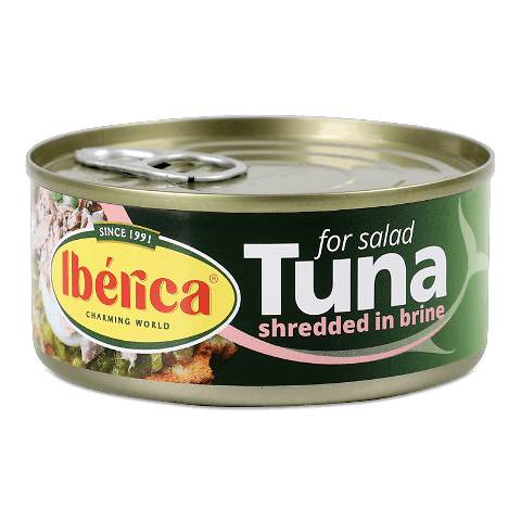 Тунець Iberica салатний у власному соку