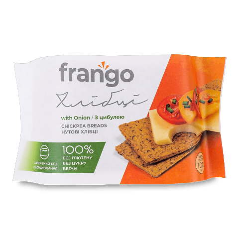 Хлібці Лавка традицій Frango нутові з цибулею