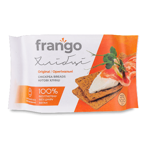 Хлібці Лавка традицій Frango нутові оригінальні