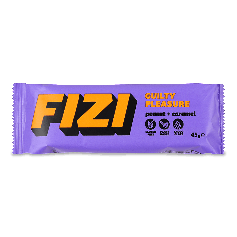 Батончик Fizi Peanut caramel у шоколадній глазурі