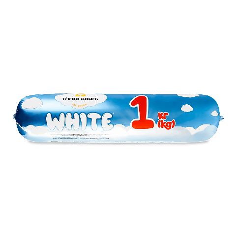 Морозиво Три ведмеді White 12%