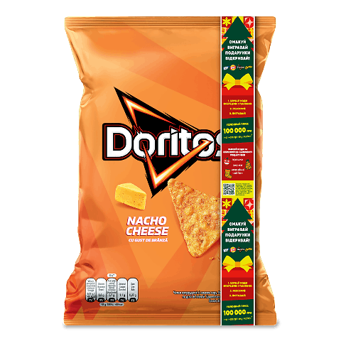 Чипси кукурудзяні Doritos зі смаком сиру