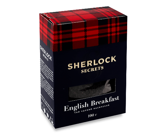 Чай чорний Sherlock Secrets English Breakfast