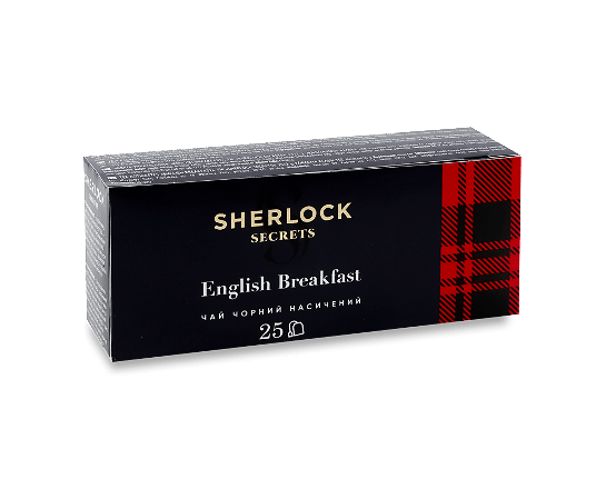 Чай чорний Sherlock Secrets English Breakfast