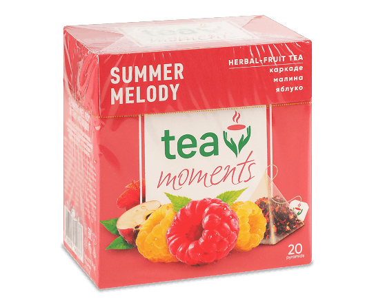 Чай фруктово-ягідний Tea Moments Summer Melody