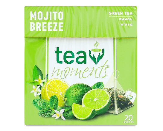 Чай зелений Tea Moments Mojito Breeze