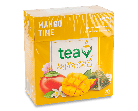 Чай зелений Tea Moments Mango Time