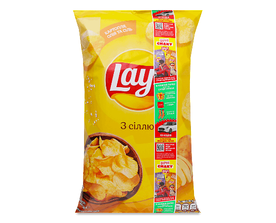 Чипси Lay's картопляні з сіллю