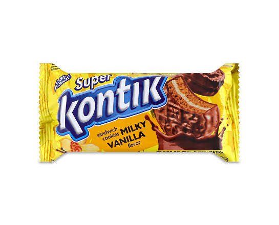 Печиво Konti Super Kontik з молочно-ванільним смаком