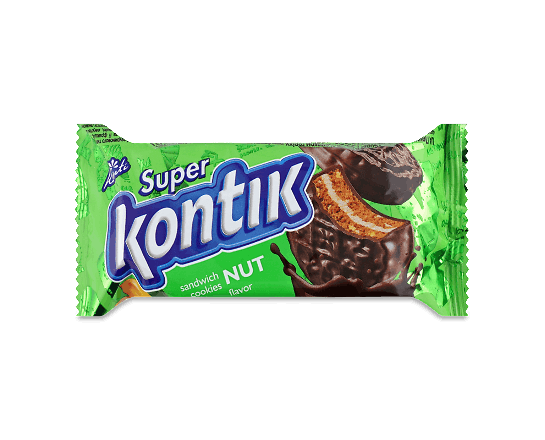 Печиво Konti Super Kontik зі смаком горіху