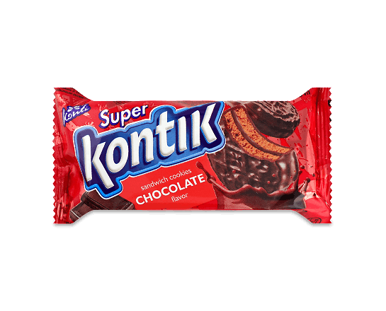 Печиво Konti Super Kontik зі смаком шоколаду