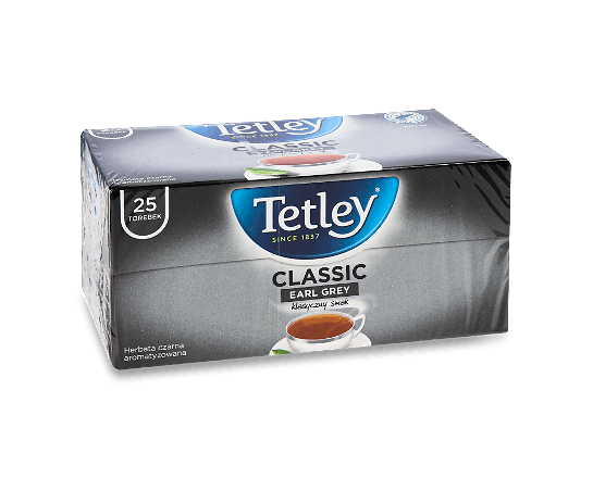 Чай чорний Tetley Classic Earl Grey