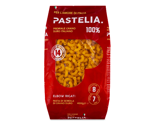 Вироби макаронні Pastelia Elbow Rigati