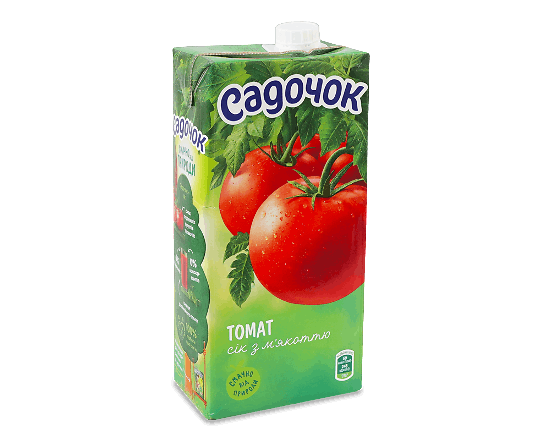 Сік Садочок томатний з м'якоттю