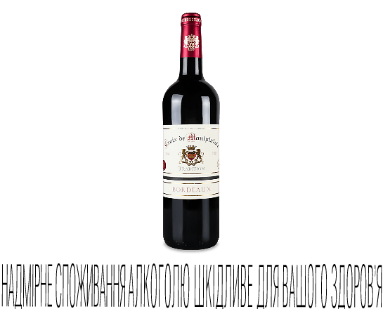 Вино Croix de Montplaisir Bordeaux червоне сухе