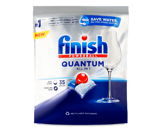 Таблетки для посудомийних машин Finish Quantum All in 1