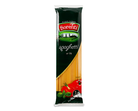 Вироби макаронні Sorenti Spaghetti