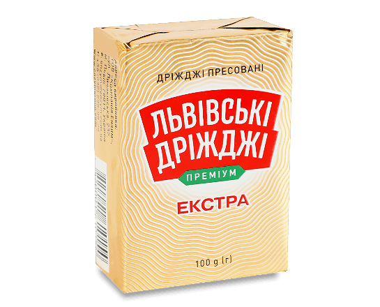 Дріжджі Львівські дріжджі Екстра пресовані