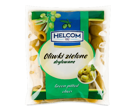 Оливки Helcom зелені без кісточки