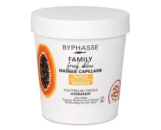 Маска Byphasse Family з папаєю, маракуєю та манго