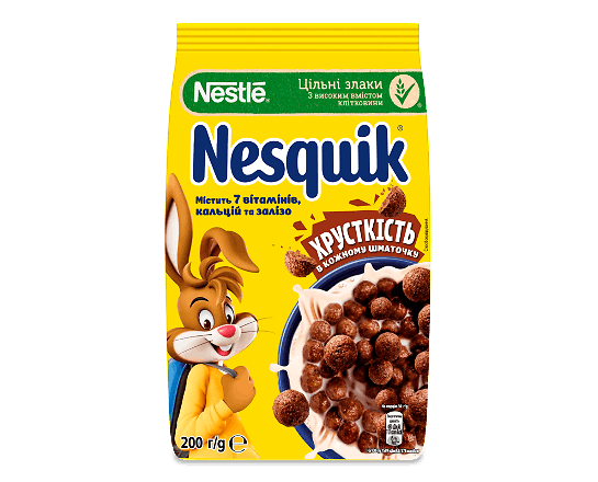Сніданок готовий Nesquik з вітамінами та мінералами