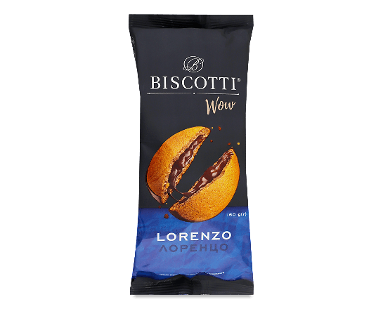 Печиво Biscotti Wow Lorenzo здобне пісочно-відсадне