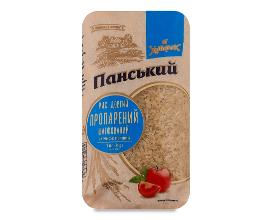 Рис Хуторок Панський довгий пропарений
